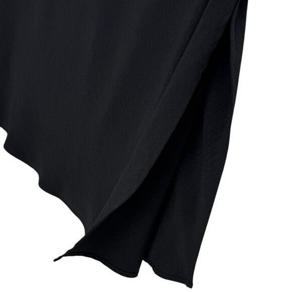 A NEW DAY SLIP DRESS CHIC BLACK SIDE SLITS SMALL - Picture 4 of 7